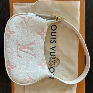 Louis Vuitton Mini Moon Shoulder Bag White/Pink